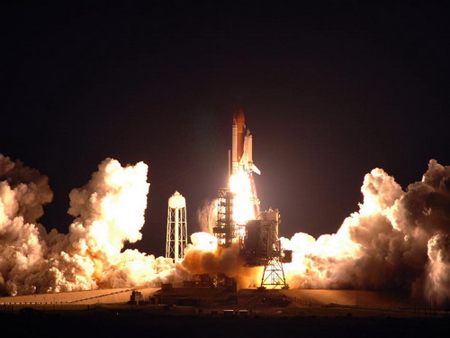 Начало миссии STS-122. Фото: С сайта nasa.gov