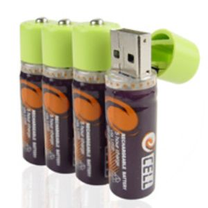 Батарейки заряжаются от USB. Фото: chinavasion.com