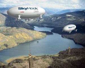 Дирижабли превращают в подъемные краны. Фото: boeing.com