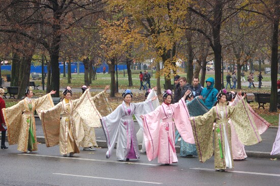 Шествие и митинг последователей Фалуньгун. Берлин. Фото: Ирина ОШИРОВА/Великая Эпоха