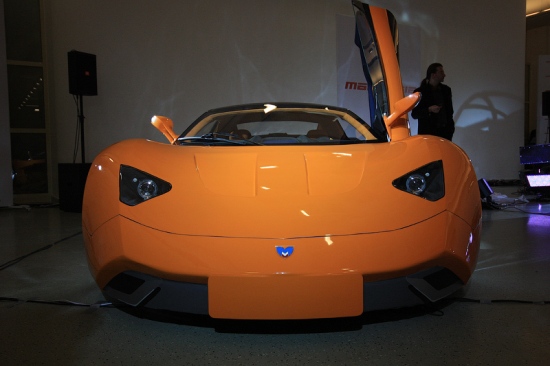 Российский суперкар Marussia. Фото Антона Уханова, Лента.ру