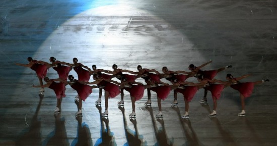 Русский балет на мексиканском льду. Фото: LUIS ACOSTA/AFP/Getty Images