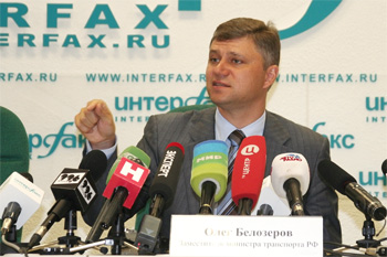 Олег Белозеров, заместитель министра транспорта РФ. Фото: Анатолий Белов/Великая Эпоха 
