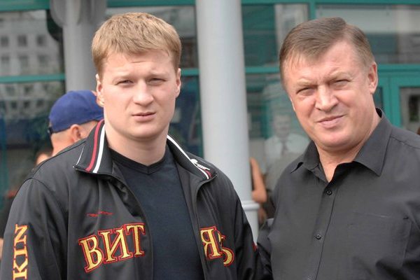 Александр Поветкин с отцом. Фото Николая Зуева