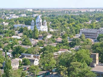 Вид на Джанкой. Фото пользователя napalme с panoramio.com