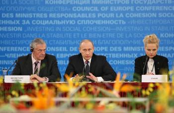 Россия может быть лишена права голоса в ПАСЕ. Фото: ALEXEY DRUZHININ/AFP/Getty Images