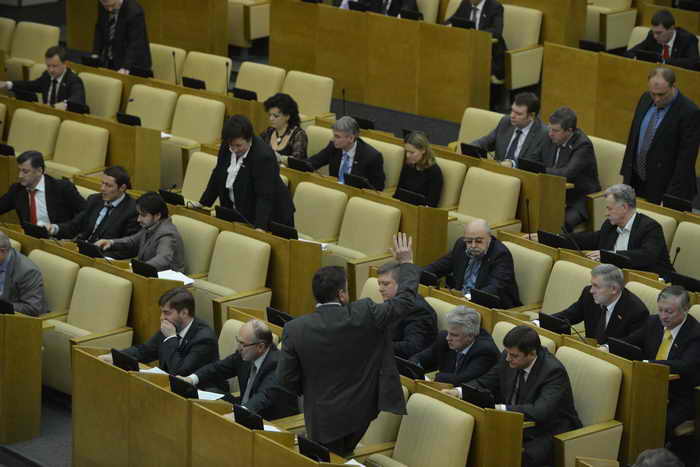  Депутат Госдумы Ольга Баталина предложила ввести налог для семей, воспитывающих одного ребёнка. Фото: NATALIA KOLESNIKOVA/AFP/Getty Images