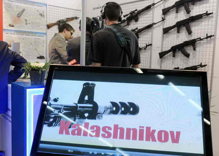 Концерн «Калашников». Выставочный центр. Фото: ERIC PIERMONT/AFP/GettyImages 