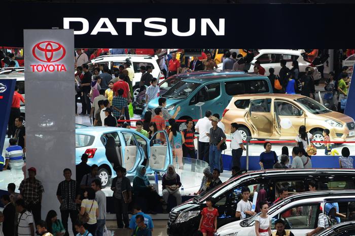 Международный, 21-й по счёту, автосалон Indonesia International Motor Show (ИИС) 2013 прошёл в столице Индонезии Джакарте в конце сентября 2013 года. Фото: Robertus Pudyanto/Getty Images