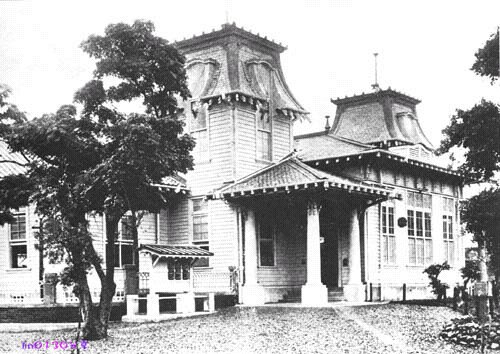 Здание почты из бамбука. Тайвань в период правления Японии (1895-1945 гг.)