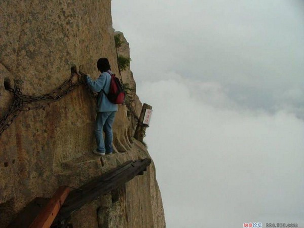 Горы Хуашань. Фото с aboluowang.com