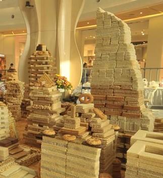 Город из печенья. Шанхай. Декабрь 2010 год. Фото с epochtimes.com