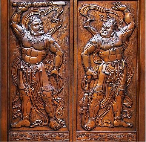 Боги-защитники Хэн и Ха. Фото с tupian.hudong.com