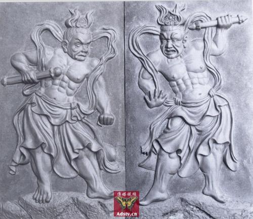 Боги-защитники Хэн и Ха. Фото с tupian.hudong.com