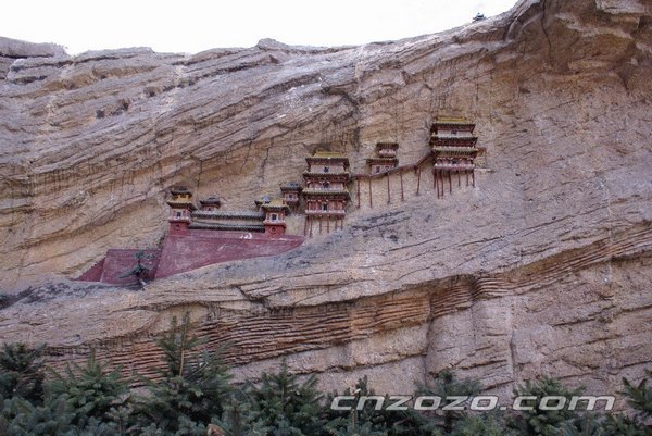 Храм Сюанькунсы на горе Хэншань. Фото с aboluowang.com 
