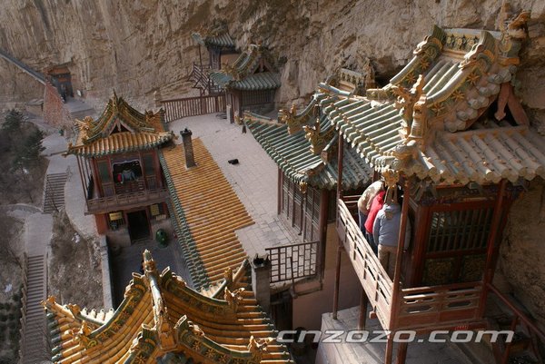 Храм Сюанькунсы на горе Хэншань. Фото с aboluowang.com 