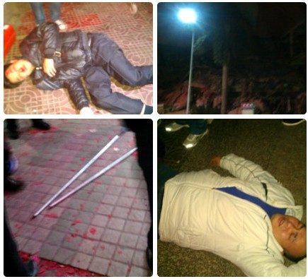 Снос рынка. Город Шэньчжень. Январь 2012 год. Фото с epochtimes.com