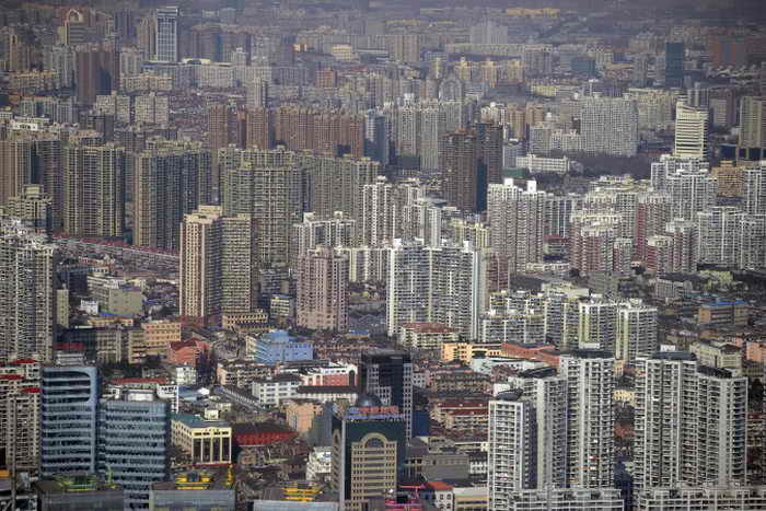 Финансовый район Пудун в Шанхае, Китай, 17 января 2011 года. Фото: Peter Parks/AFP/Getty Images 