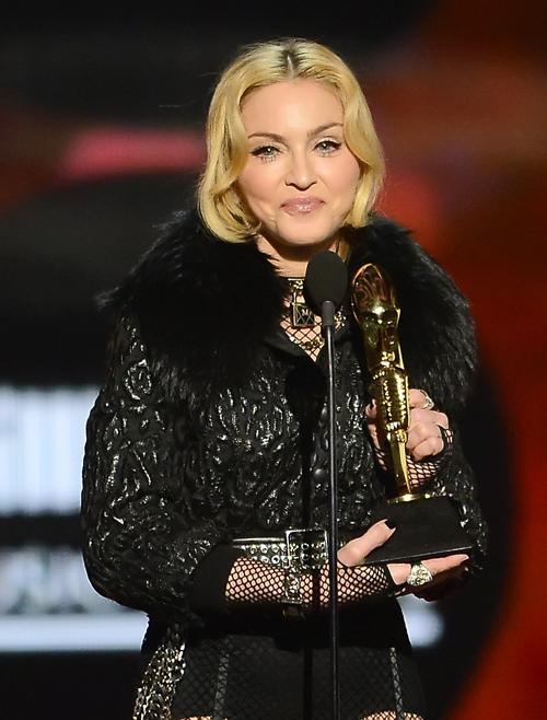 Мадонна на церемонии Billboard Music Awards 2013 в Лас-Вегасе 19 мая 2013 года. Фото: Ethan Miller/Getty Images