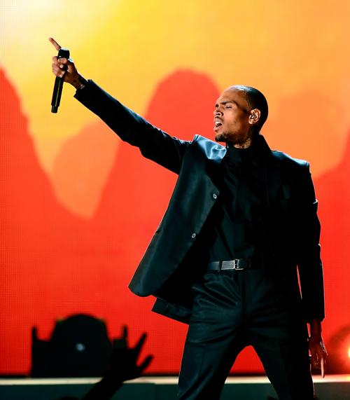 Крис Браун на церемонии Billboard Music Awards 2013 в Лас-Вегасе 19 мая 2013 года. Фото: Ethan Miller/Getty Images