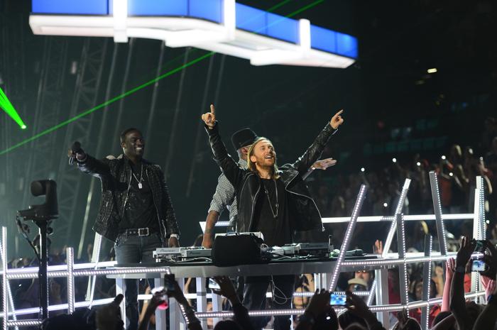 DJ David Guetta на церемонии Billboard Music Awards 2013 в Лас-Вегасе 19 мая 2013 года. Фото: Ethan Miller/Getty Images