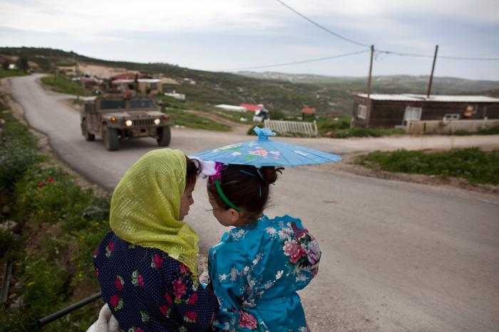 Поселенцы Западного берега Израиля готовятся встретить Пурим. Фото: Uriel Sinai/Getty Images