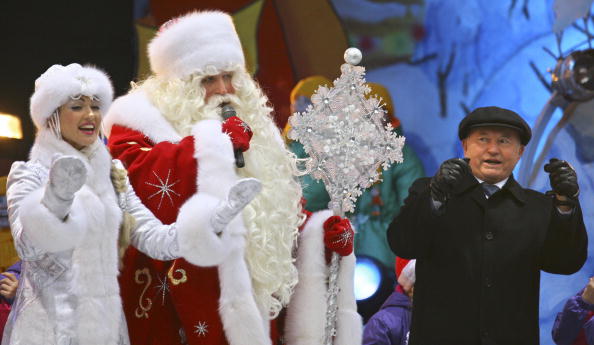 24 декабря 2007 год. Юрий Лужков: биография в фотографиях. Фото: DMITRY KOSTYUKOV/AFP/Getty Images