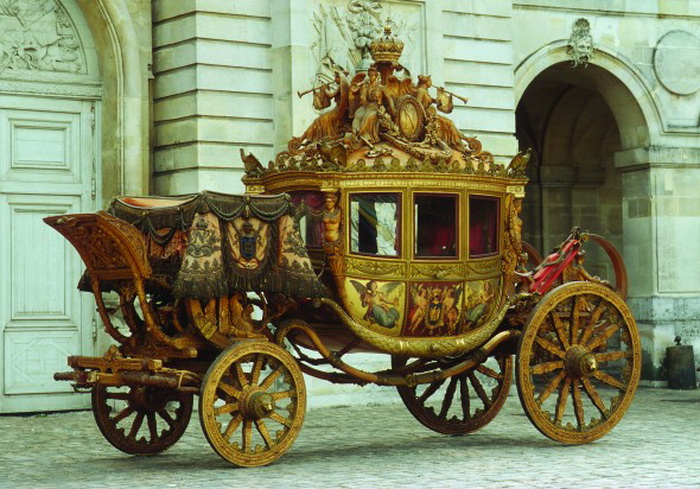 Карета Карла X, выставленная в музее изящных искусств Арраса. Фото: RMN Chвteau de Versailles, Gйrard Blot