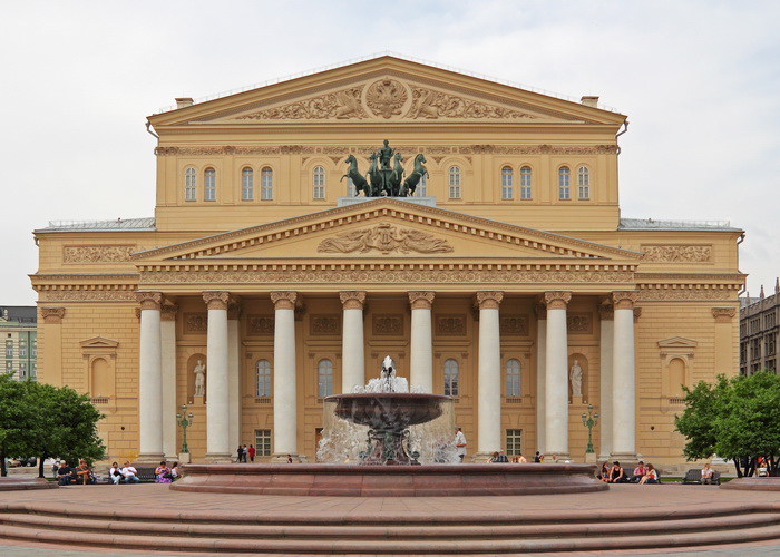 Москва. Большой театр после реставрации 2005-2011 гг. Фото: A.Savin/Commons.wikimedia.org