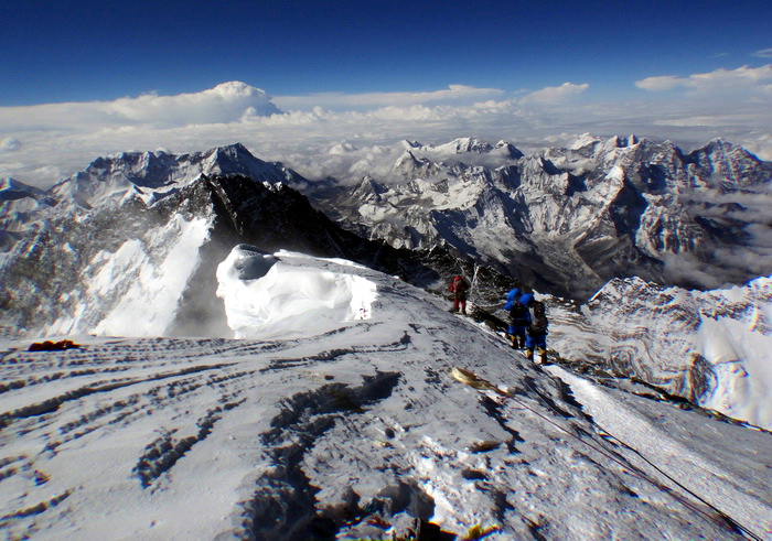 Гималаи. Фото: TSHERING SHERPA/AFP/Getty Images
