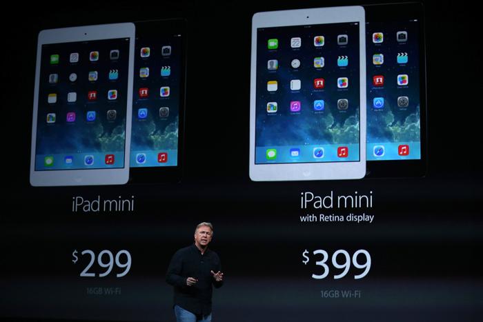 Глава Apple по международному маркетингу Фил Шиллер представляет iPad Mini. Фото: Justin Sullivan/Getty Images