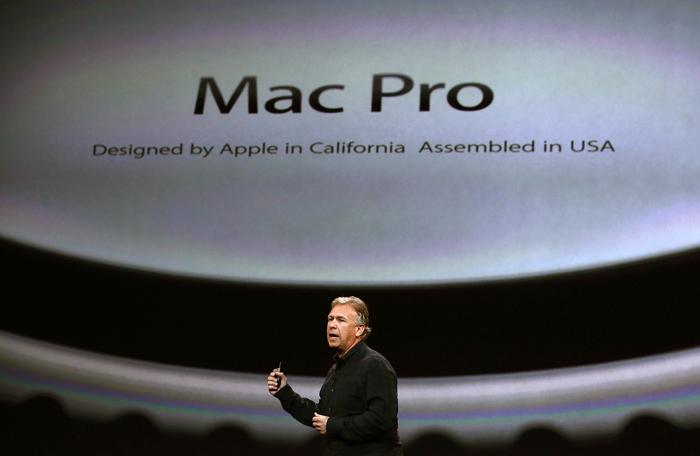 Новые Mac Pro собираются в США. Фото: Justin Sullivan/Getty Images