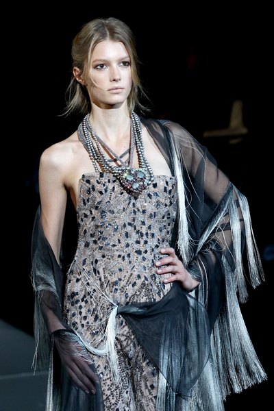 Осень-зима 2011: коллекция Giorgio Armani , 28февраля 2011, Милан, Италия