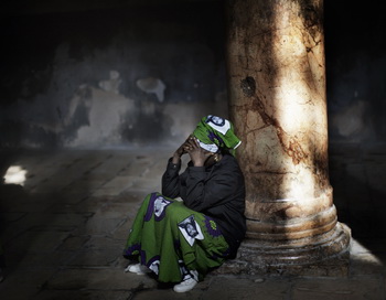Взрыв бомбы в Нигерии. Фото: MARCO LONGARI/AFP/Getty Images