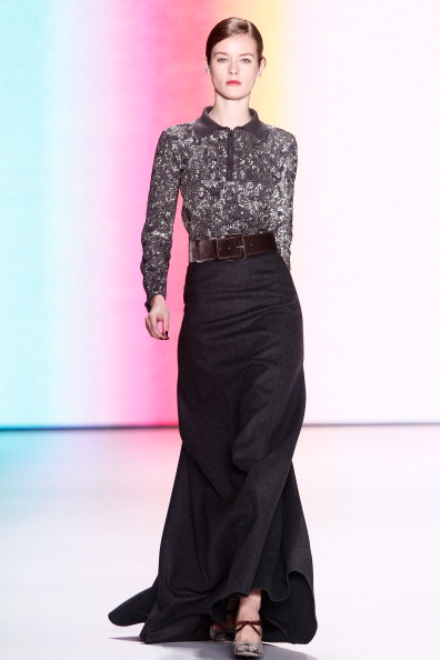Коллекция Carolina Herrera на Неделе моды Mercedes Benz Fashion Week 2011, 14 февраля 2011, Линкольн-центр, Нью-Йорк