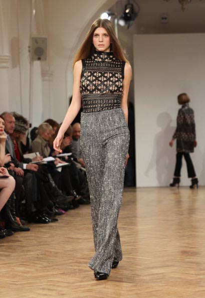 Коллекция сезона осень-зима 2011 на лондонской Неделе моды (London Fashion Week), 21 февраля 2011, Лондон, Англия