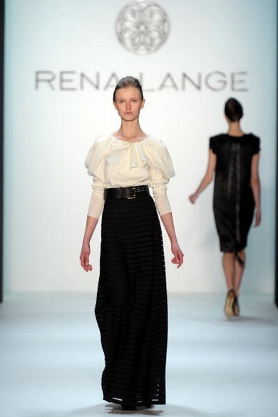 Неделя моды Mercedes-Benz в Берлине. Коллекция Rena Lange сезона осень-зима 2010