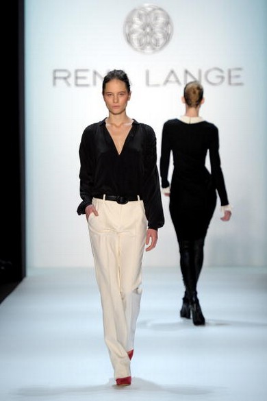 Неделя моды Mercedes-Benz в Берлине. Коллекция Rena Lange сезона осень-зима 2010