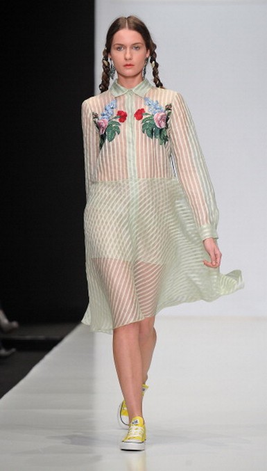 "Еврейская" коллекция Татьяны Парфеновой на Mercedes-Benz Fashion Week Russia 2011, 2 апреля 2011, Москва, Россия