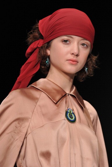 "Еврейская" коллекция Татьяны Парфеновой на Mercedes-Benz Fashion Week Russia 2011, 2 апреля 2011, Москва, Россия