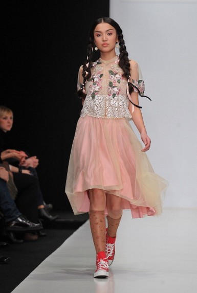 "Еврейская" коллекция Татьяны Парфеновой на Mercedes-Benz Fashion Week Russia 2011, 2 апреля 2011, Москва, Россия