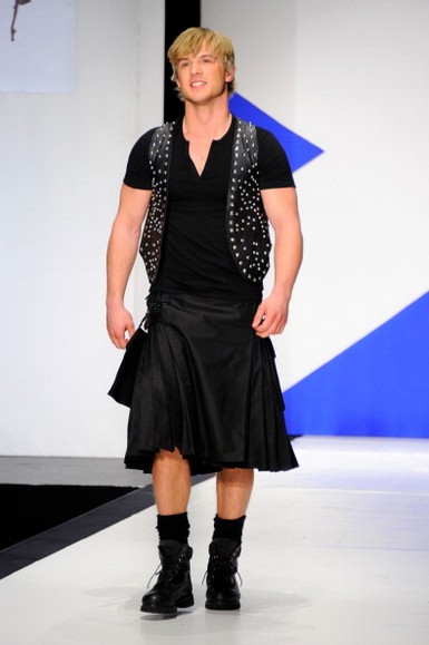 Показ Dressed To Kilt в шотландском стиле, 5 апреля 2011 года, Нью-Йорк