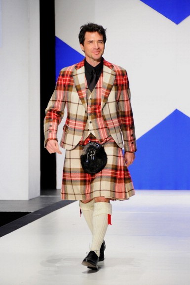 Показ Dressed To Kilt в шотландском стиле, 5 апреля 2011 года, Нью-Йорк