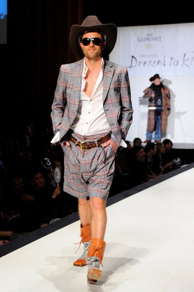 Показ Dressed To Kilt в шотландском стиле, 5 апреля 2011 года, Нью-Йорк
