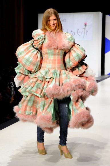  Показ Dressed To Kilt  в  шотландском стиле, 5 апреля 2011 года, Нью-Йорк. Фото:  Andrew H.Walker/Getty Images