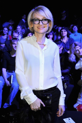 Эвелина Хромченко на приеме в честь отрытия Mercedes-Benz Fashion Week Russia 2011