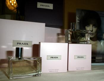 Парфюм итальянского дома Prada. Фото: Fraser Harrison/Getty Images
