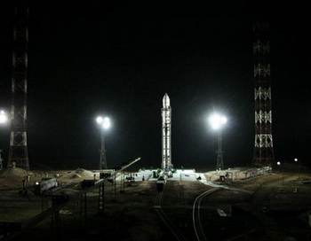 Пуск ракеты «Зенит-2SБ» с межпланетной станцией «Фобос-Грунт». Фото РИА Новости