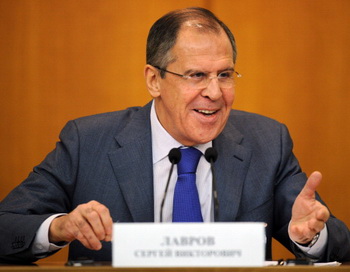 Сергей Лавров не стал объяснять вопрос поставки оружия Сирии. Фото: YURI KADOBNOV/AFP/Getty Images