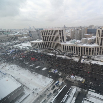 Митинг оппозиции «За честные выборы» в Москве. Фото РИА Новости